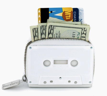 Cassette Tape Wallets ( multiple color options)