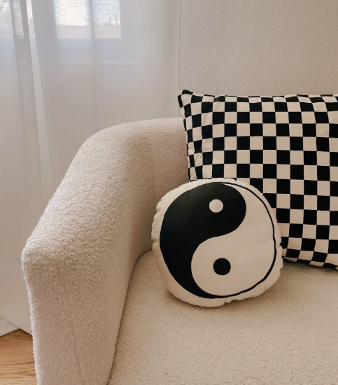 Ying Yang Pillow